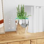 Spiegel-Mosaikfliese Geometrisch 3 pcs Silber 30 x 30 cm Glas