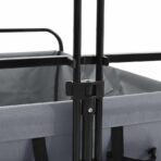Faltbarer Einkaufswagen 89 x 63 x 96 cm – Bild 6