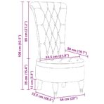 Schlafsessel Hellgrau 56,5 x 70 x 110 cm Stoff – Bild 11