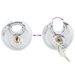 Discus Locks with Keys Silber Edelstahl – Bild 9