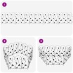 Gartenzaun Spalier Schwarz 307 x 54,5 x 0,3 cm – Bild 7