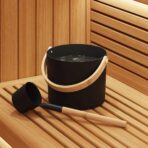 Sauna Zubehör Set 2 pcs Schwarz
