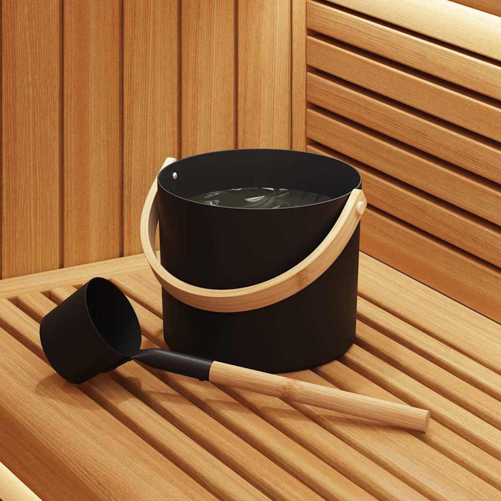 42023426_1.jpg Sauna Zubehör Set 2 pcs Schwarz – Bild 1