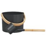 Sauna Zubehör Set 2 pcs Schwarz – Bild 2