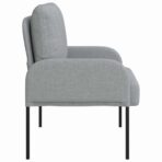 Sofas mit Kissen 55cm Hellgrau Sperrholz – Bild 5