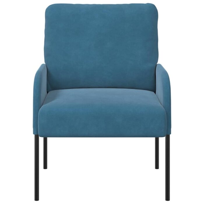 Sofas mit Kissen 55cm Blau Sperrholz – Bild 4