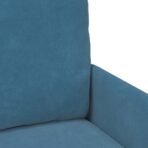 Sofas mit Kissen 55cm Blau Sperrholz – Bild 7