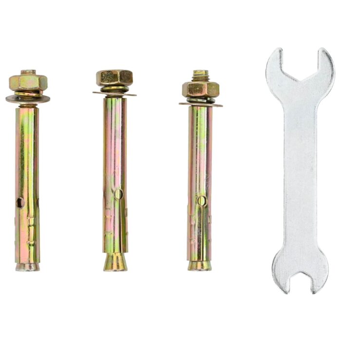 Stehender Briefkasten mit Speicher Schwarz 42,5 x 29,5 x 117 cm – Bild 7