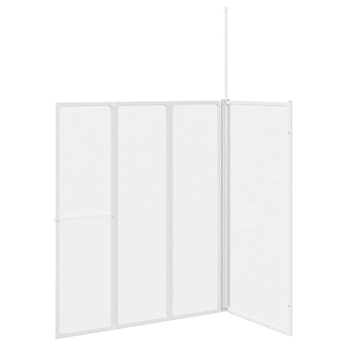 Badewannenbildschirm Matt Aluminium – Bild 8