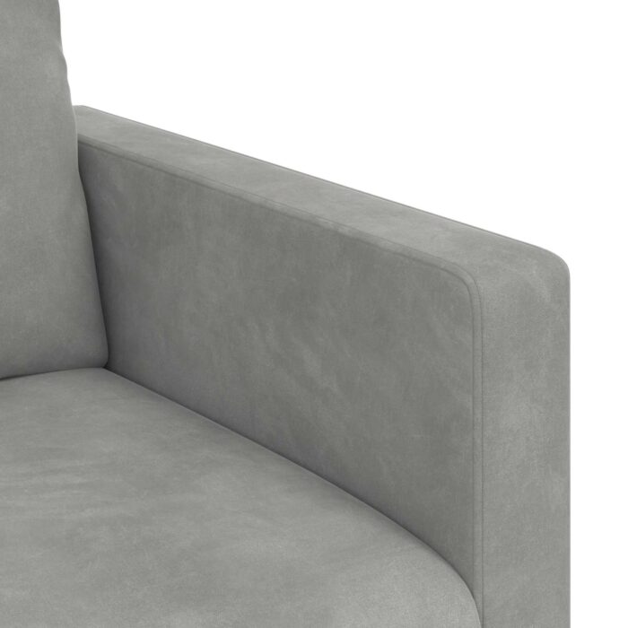 Sofa Hellgrau Gesamtabmessungen: 78 x 78 x 80 cm (B x T x H) – Bild 7