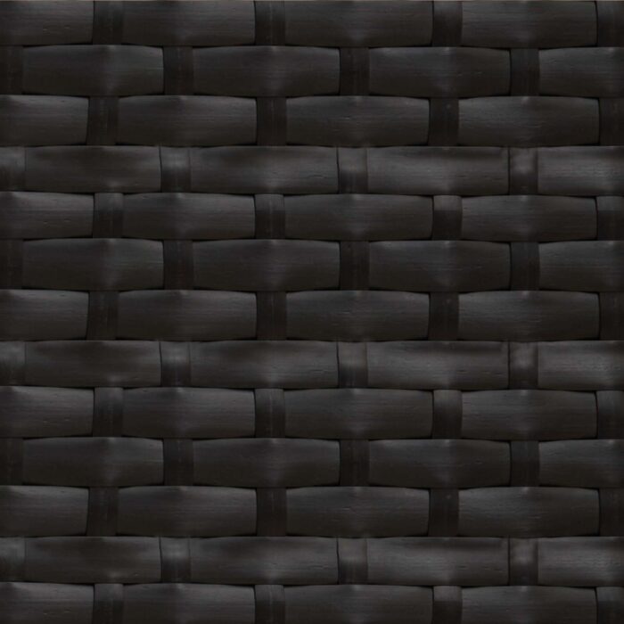 Garten-Sofaset mit Kissen 2 pcs Grau Polyrattan und Stahl – Bild 9