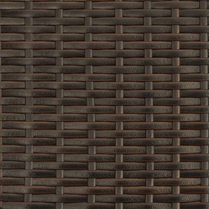 Gartenstuhl 2 pcs Schwarz und Creme 56 x 60 x 112 cm – Bild 10