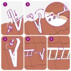 Anthrazit 100 x 2,5 x 20 cm Stahl – Bild 10