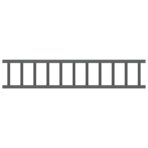 Anthrazit 100 x 2,5 x 20 cm Stahl – Bild 5