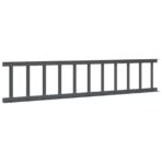 Anthrazit 100 x 2,5 x 20 cm Stahl – Bild 7