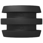 Football Table Bumpers 3 x 3 x 2 cm Rod 16 pcs Schwarz – Bild 2