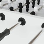 Fussball Tischstopper 10 pcs Weiss 3 x 3 x 2 cm HIPS