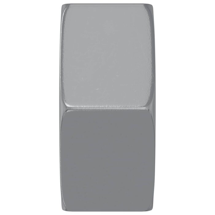Sechskantmutter 2 pcs Silber M6 Eisen – Bild 4