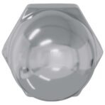 Eichelmuttern 2 pcs Silber 12,8 x 12,8 x 6,5 cm Stahl – Bild 3