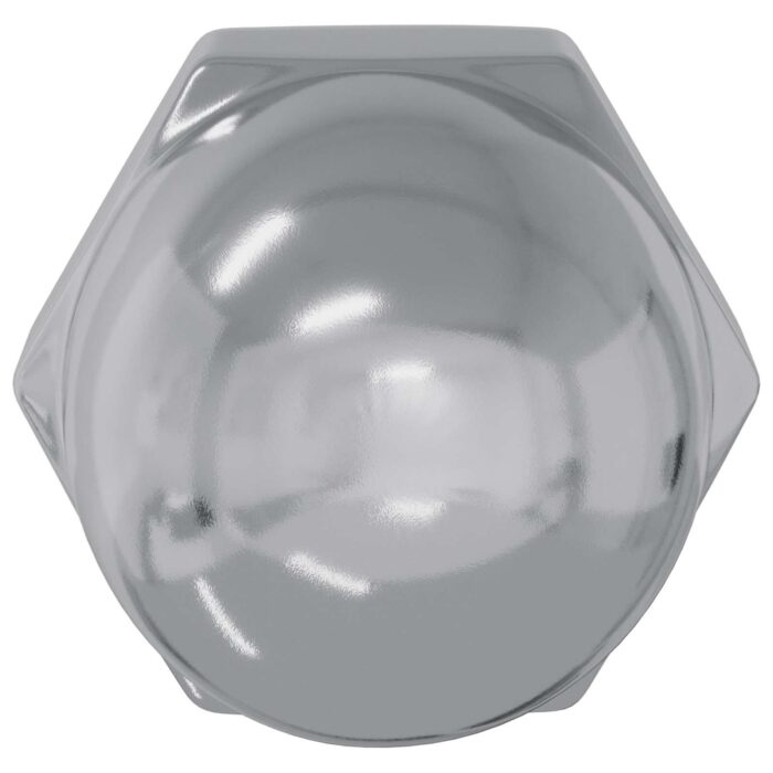 Eichelmuttern 2 pcs Silber 12,8 x 12,8 x 6,5 cm Stahl – Bild 3