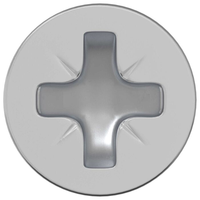 Schraube 2 pcs Silber M6 x 12 mm Eisen – Bild 3