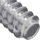 Schraube 2 pcs Silber M6 x 12 mm Eisen – Bild 5