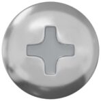 Selbstschneidender Nagel 2 pcs Zink-beschichtet 4 x 20 mm Stahl – Bild 3