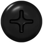 Schraube 2 pcs Silber 5 x 30 mm Eisen – Bild 3