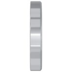 Federunterlage 2 pcs Weiss 13 x 1 mm Eisen – Bild 5