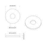 geeignet für Flachscheiben 2 pcs Schwarz ∅15 x 3 mm – Bild 6