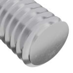 Schraube 2 pcs Silber 8 x 25 mm Stahl – Bild 5