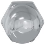 Mutter 2 pcs Silber M6 x 10 mm Eisen – Bild 3