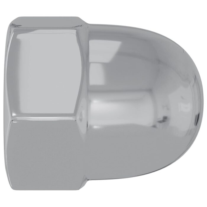 Mutter 2 pcs Silber M6 x 10 mm Eisen – Bild 4