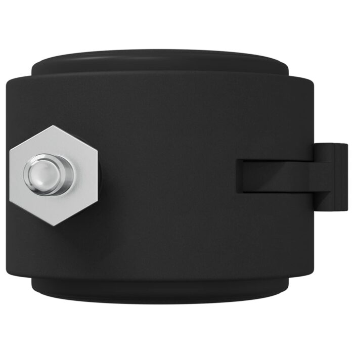 Bockrolle 2 pcs Schwarz und Silber 40,1 x 40,1 x 37,8 mm – Bild 6