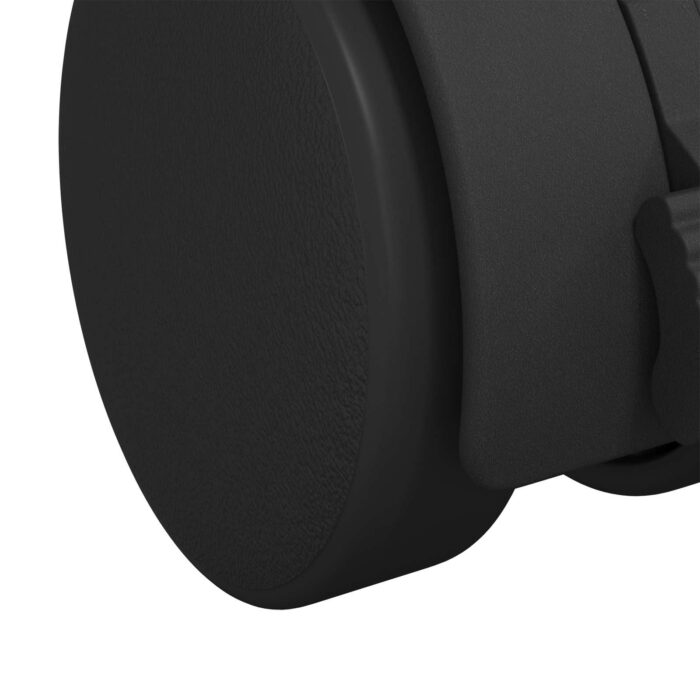 Bockrolle 2 pcs Schwarz und Silber 40,1 x 40,1 x 37,8 mm – Bild 7