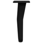 Standfüsse 2 pcs Schwarz 40 x 40 x 100 mm Eisen – Bild 4