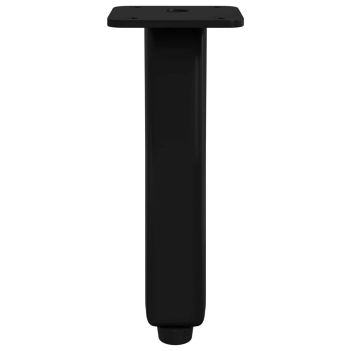 Standfüsse 2 pcs Schwarz 40 x 40 x 100 mm Eisen – Bild 5