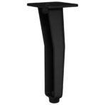 Standfüsse 2 pcs Schwarz 40 x 40 x 100 mm Eisen – Bild 6