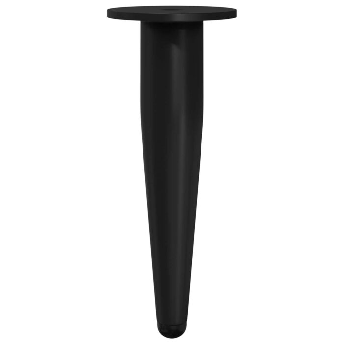 Möbelbeine 2 pcs Schwarz Ø 40 x 98 mm Eisen – Bild 4