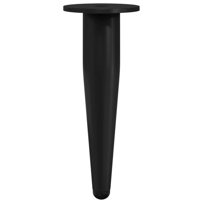 Möbelbeine 2 pcs Schwarz Ø 40 x 98 mm Eisen – Bild 6