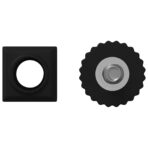 Möbel Leveler Verstellbar 2 pcs Schwarz M6 PP – Bild 3