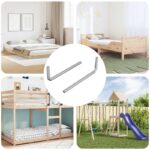 Inbusschlüssel 2 pcs Silber 32 x 86 mm Stahl