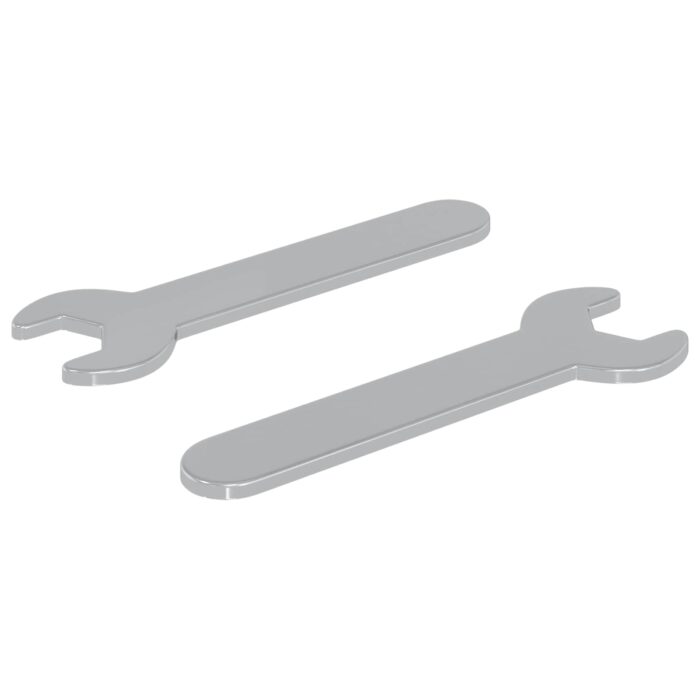 Spanner 2 pcs Silber 10 mm Eisen – Bild 2