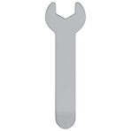 Spanner 2 pcs Silber 10 mm Eisen – Bild 3