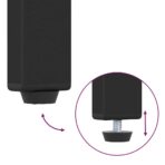 Bücherregal Schwarz Eichen-Optik 156 x 25 x 167 cm – Bild 9