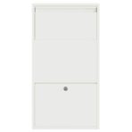 Paketdrop-Box mit Speicher Anthrazit 44 x 22 x 82 cm Stahl – Bild 5