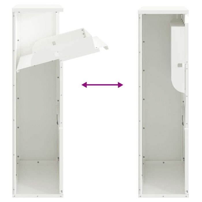 Paketdrop-Box mit Speicher Anthrazit 44 x 22 x 82 cm Stahl – Bild 9