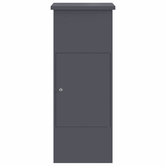 Paketdrop-Box mit Speicher Anthrazit 44,5 x 29 x 110,5 cm Stahl – Bild 5