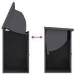 Paketdrop-Box mit Speicher Anthrazit 47,5 x 38 x 59 cm Stahl – Bild 10