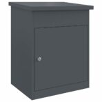 Paketdrop-Box mit Speicher Anthrazit 47,5 x 38 x 59 cm Stahl – Bild 2